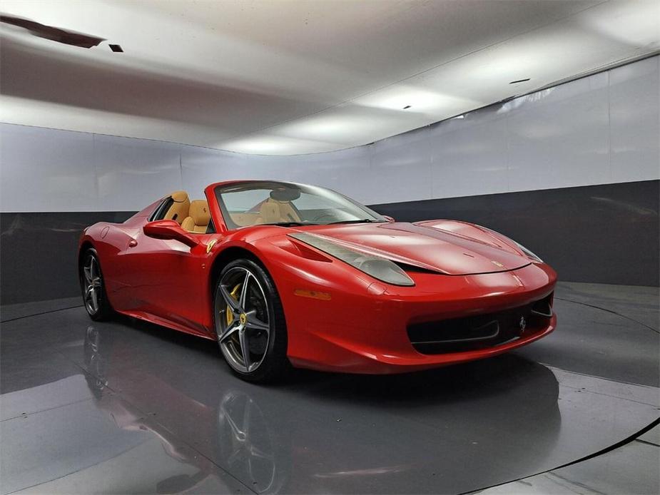 used 2014 Ferrari 458 Spider car, priced at $209,999