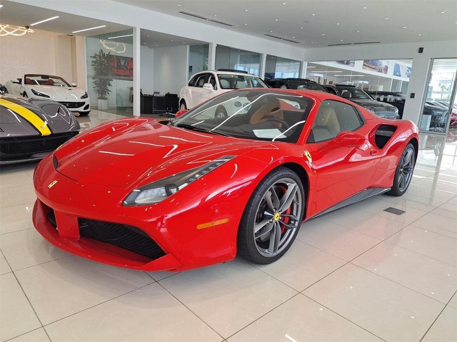 used 2019 Ferrari 488 Spider car, priced at $284,997