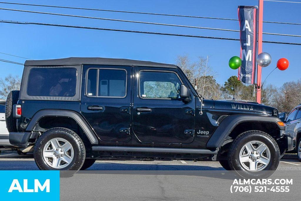 used 2022 Jeep Wrangler Unlimited car, priced at $28,970