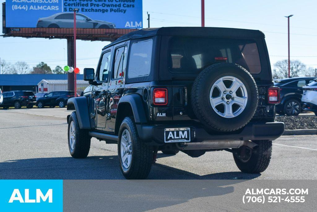 used 2022 Jeep Wrangler Unlimited car, priced at $28,970