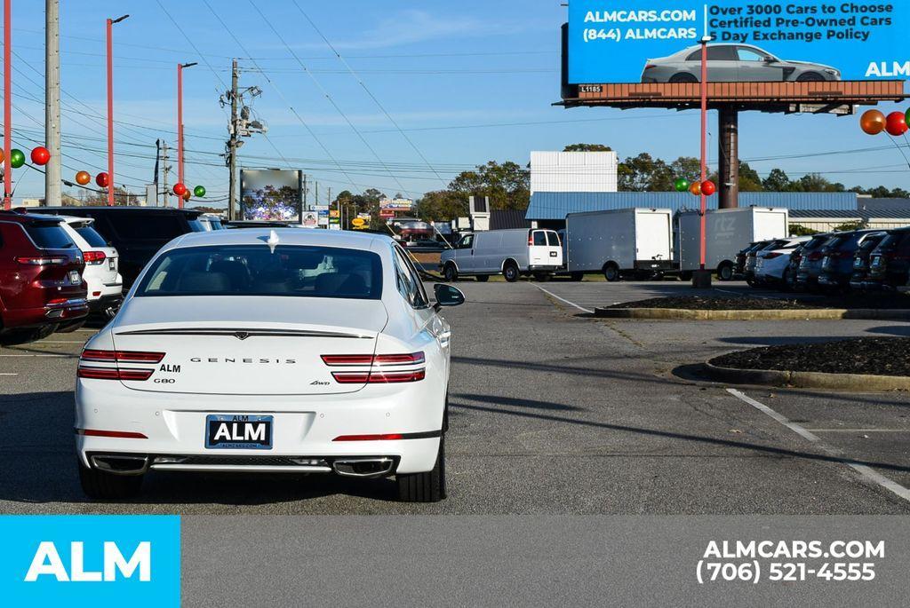 used 2024 Genesis G80 car, priced at $44,420