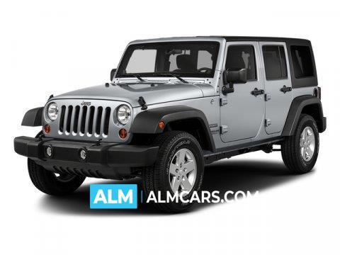 used 2017 Jeep Wrangler Unlimited car, priced at $22,820