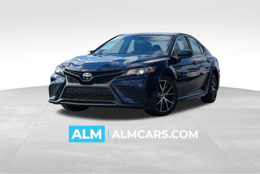 used 2021 Toyota Camry car, priced at $20,420