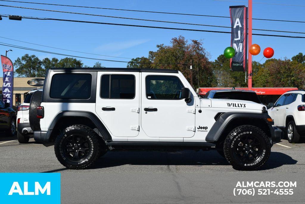 used 2020 Jeep Wrangler Unlimited car, priced at $27,920