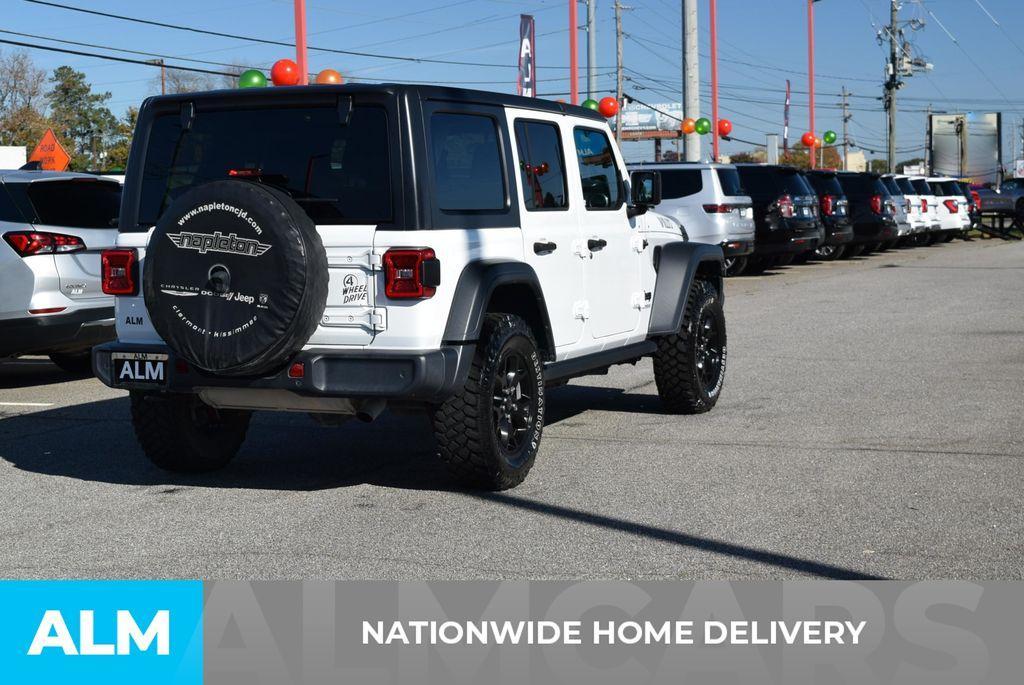 used 2020 Jeep Wrangler Unlimited car, priced at $27,920