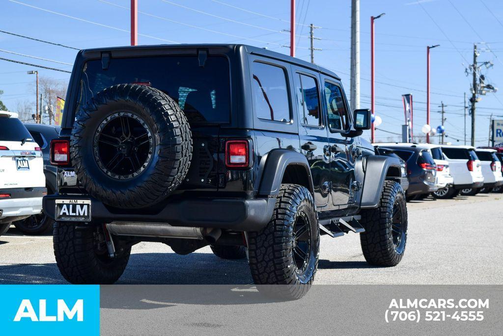 used 2022 Jeep Wrangler Unlimited car, priced at $30,740