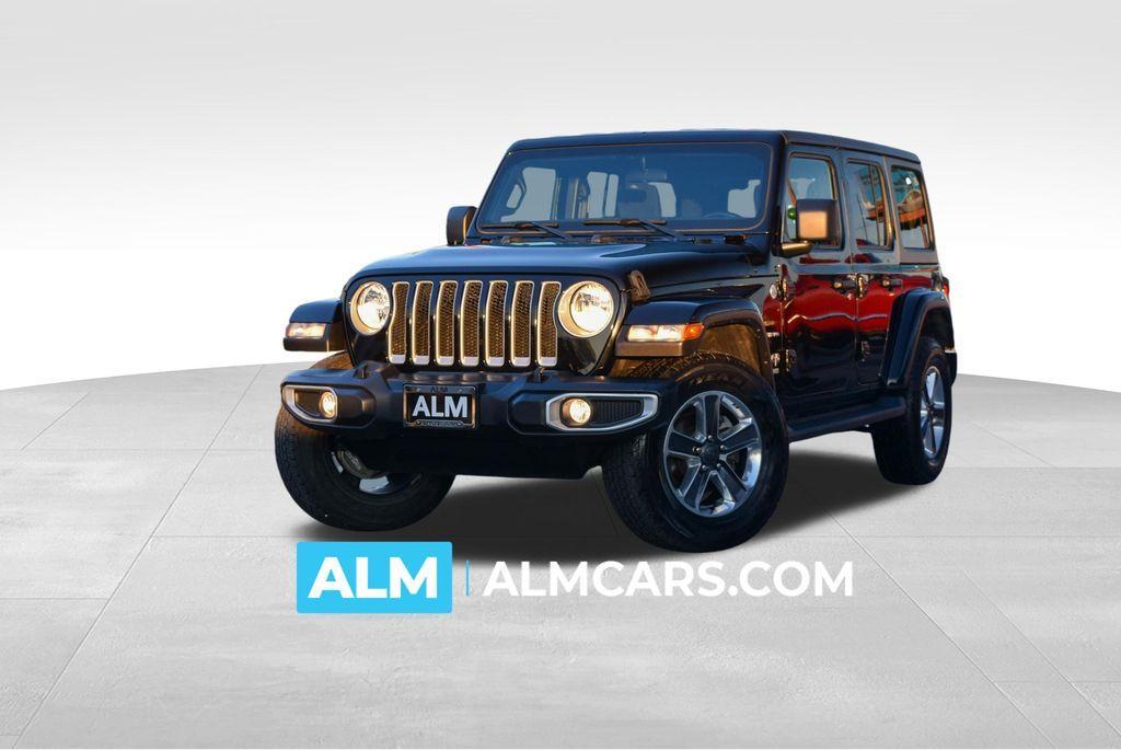 used 2021 Jeep Wrangler Unlimited car, priced at $33,270