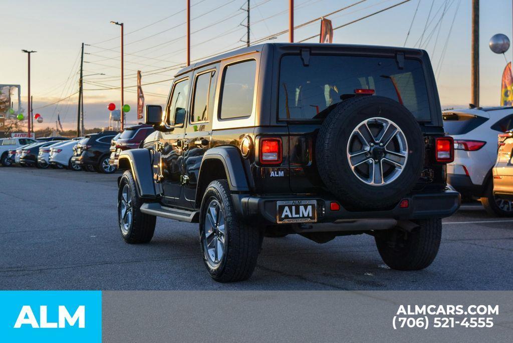 used 2021 Jeep Wrangler Unlimited car, priced at $33,270