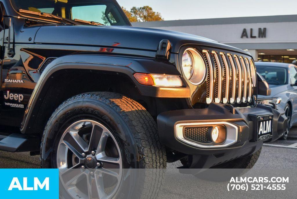 used 2021 Jeep Wrangler Unlimited car, priced at $33,270