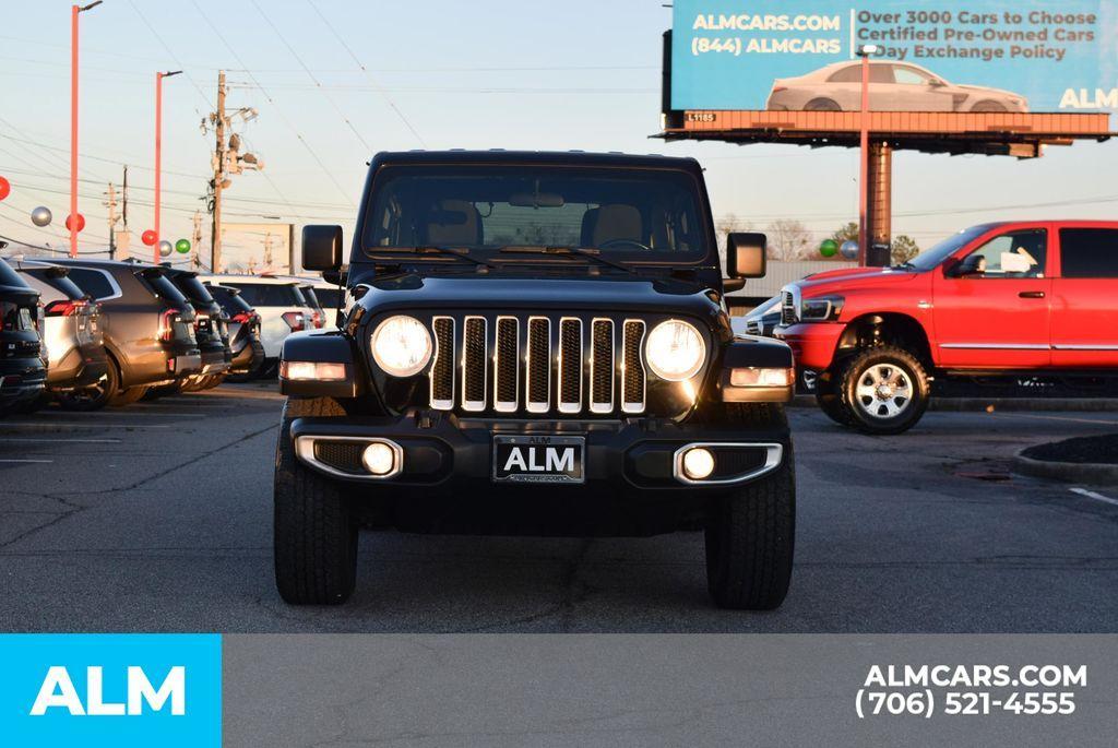 used 2021 Jeep Wrangler Unlimited car, priced at $33,270