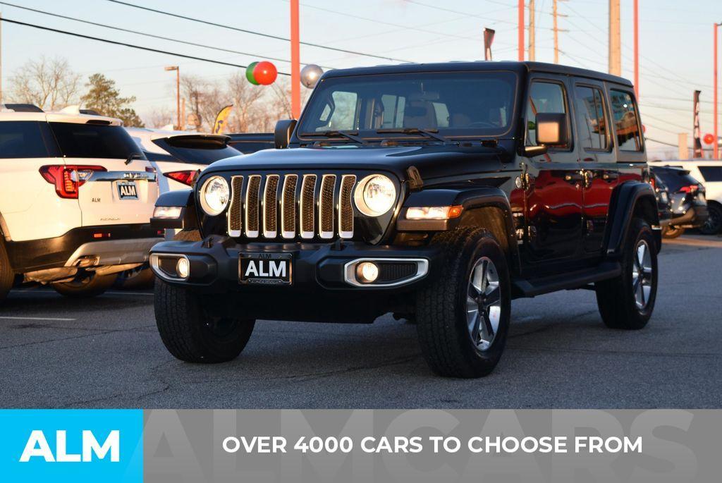 used 2021 Jeep Wrangler Unlimited car, priced at $33,270