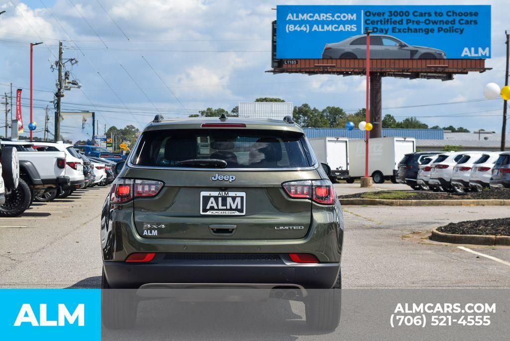 used 2021 Jeep Compass car, priced at $19,420