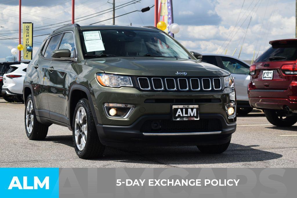 used 2021 Jeep Compass car, priced at $19,420