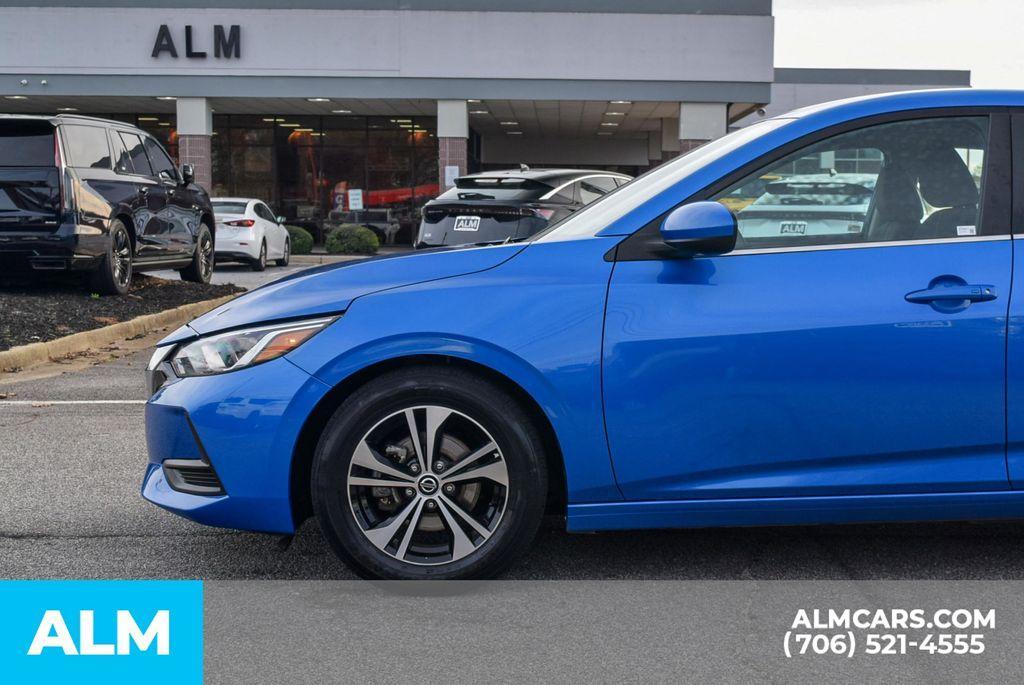 used 2021 Nissan Sentra car, priced at $15,420