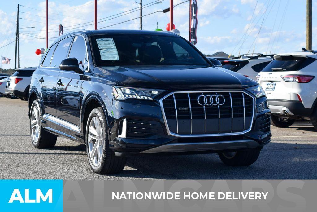 used 2021 Audi Q7 car, priced at $29,420