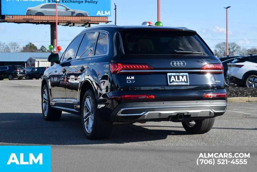 used 2021 Audi Q7 car, priced at $29,420