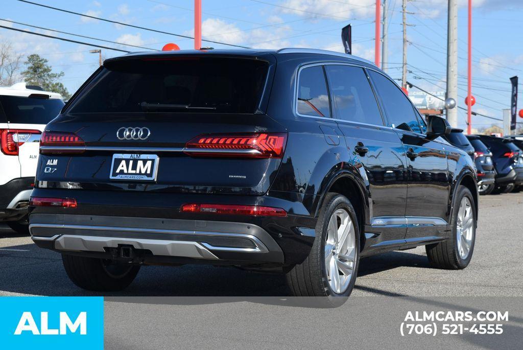 used 2021 Audi Q7 car, priced at $29,420