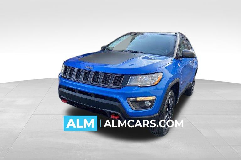 used 2021 Jeep Compass car, priced at $18,520