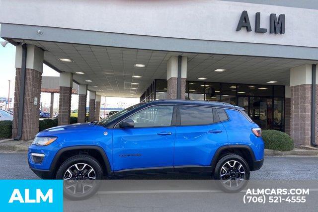 used 2021 Jeep Compass car, priced at $18,520