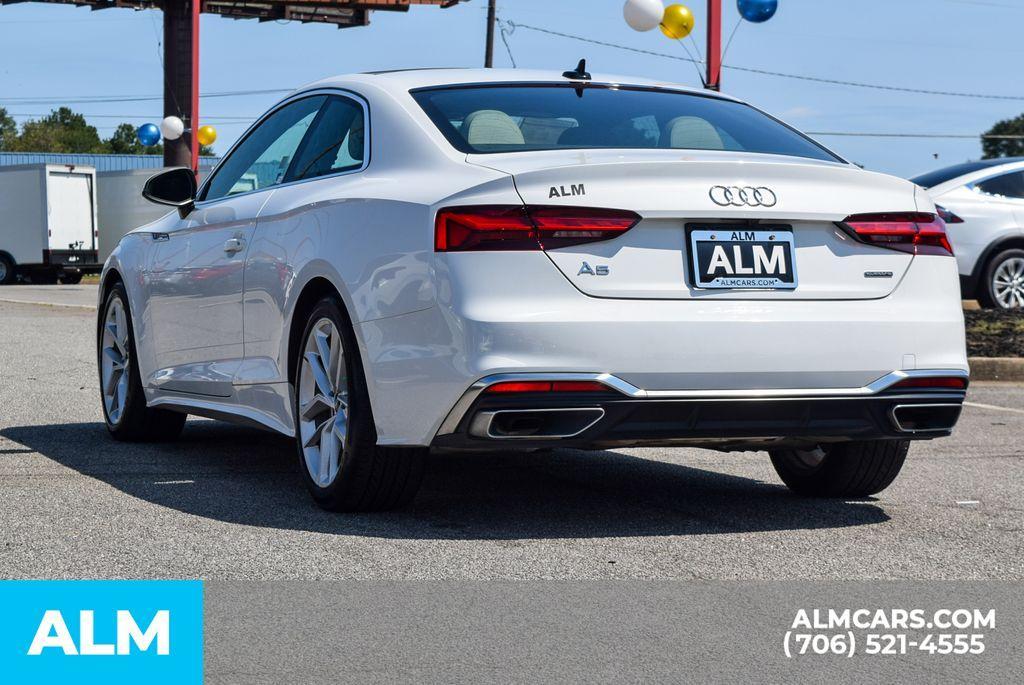 used 2023 Audi A5 car, priced at $30,420