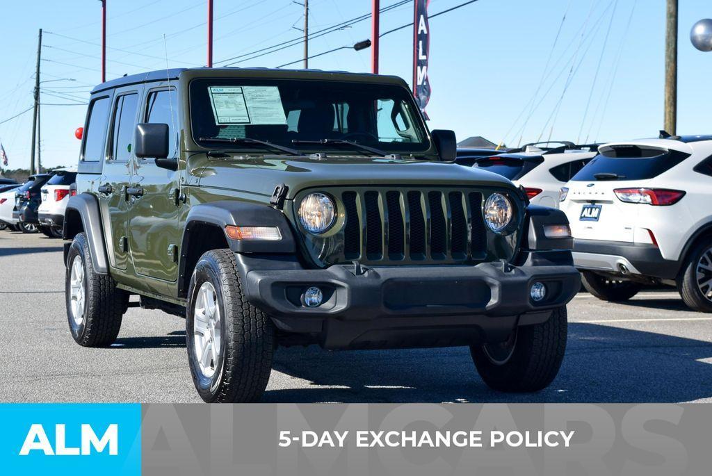 used 2021 Jeep Wrangler Unlimited car, priced at $25,920