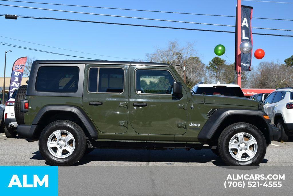 used 2021 Jeep Wrangler Unlimited car, priced at $25,920