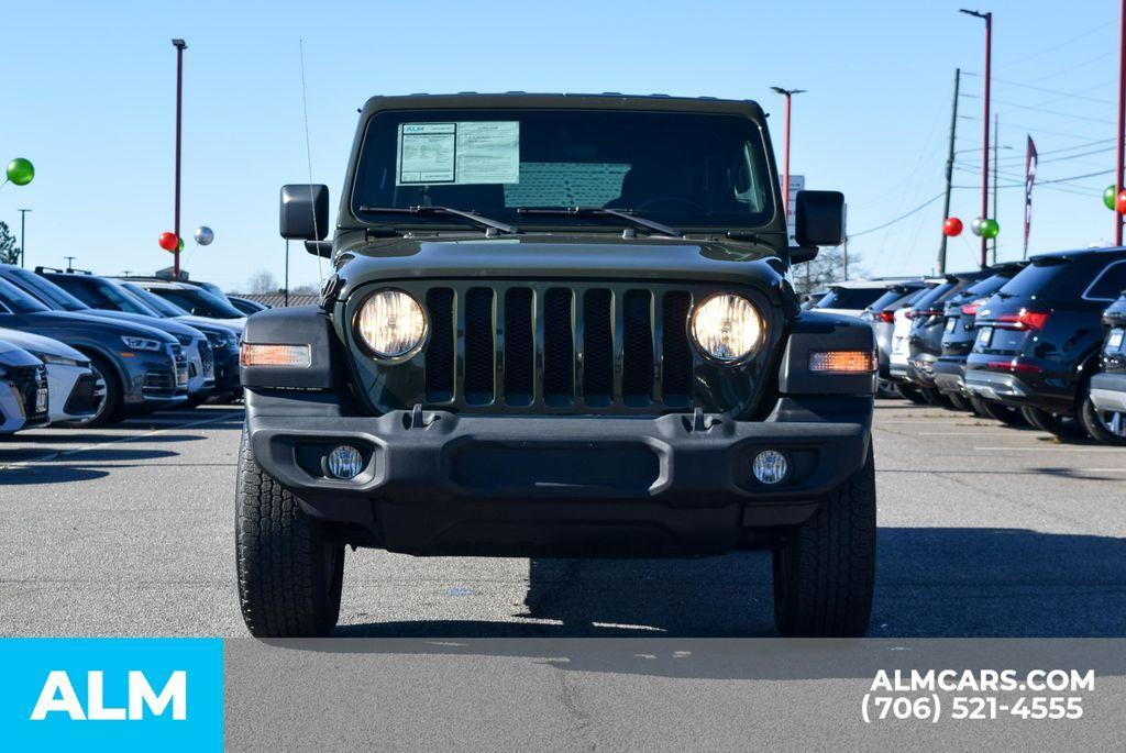 used 2021 Jeep Wrangler Unlimited car, priced at $25,920