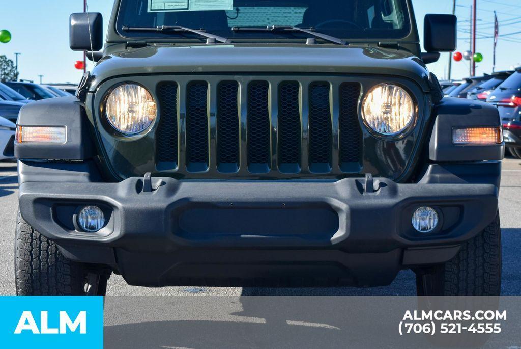 used 2021 Jeep Wrangler Unlimited car, priced at $25,920