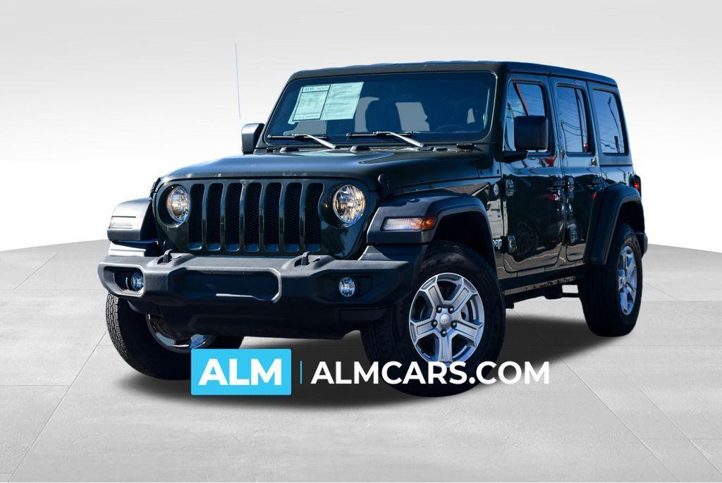 used 2021 Jeep Wrangler Unlimited car, priced at $25,920