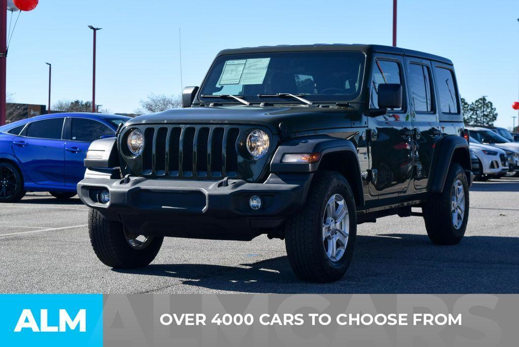 used 2021 Jeep Wrangler Unlimited car, priced at $25,920