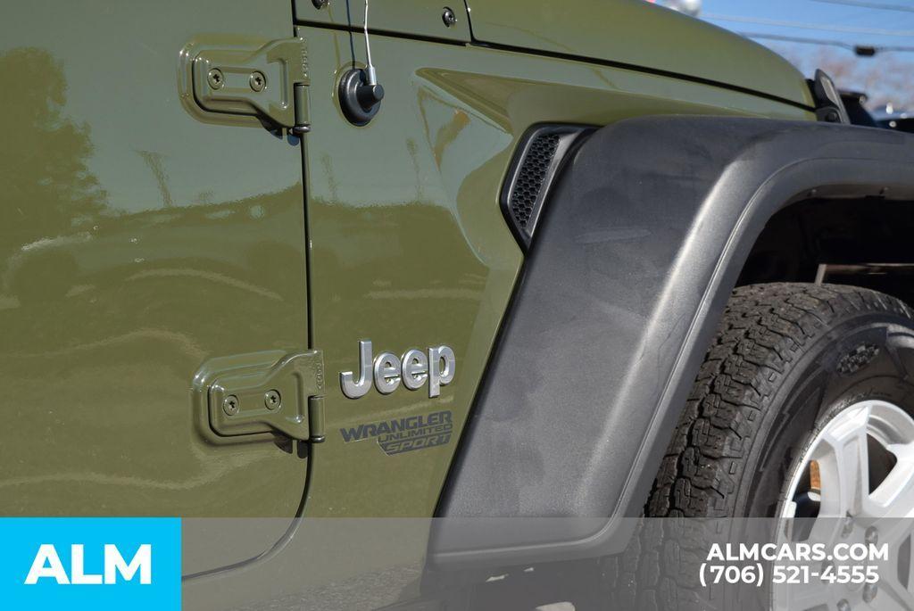 used 2021 Jeep Wrangler Unlimited car, priced at $25,920