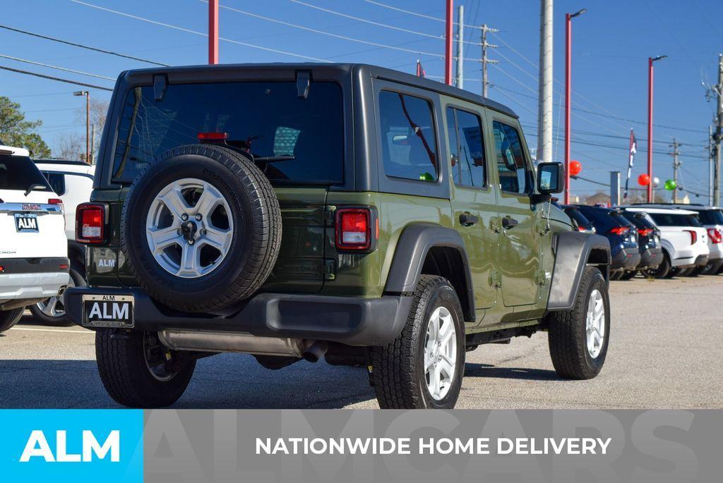 used 2021 Jeep Wrangler Unlimited car, priced at $25,920