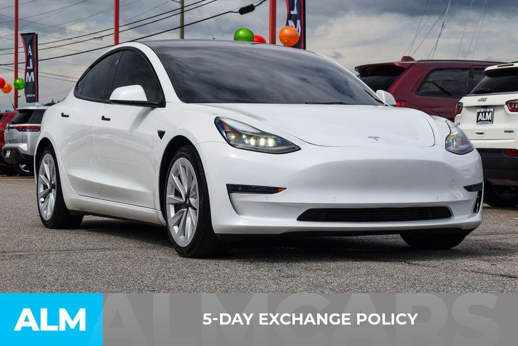 used 2022 Tesla Model 3 car, priced at $23,920