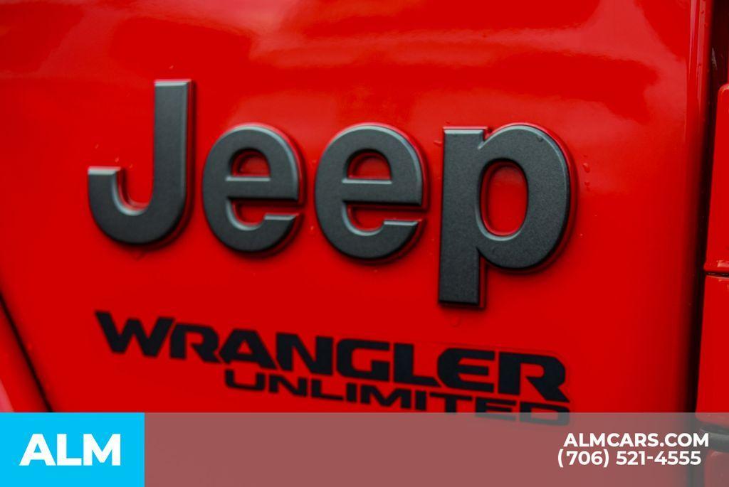 used 2021 Jeep Wrangler Unlimited car, priced at $42,420