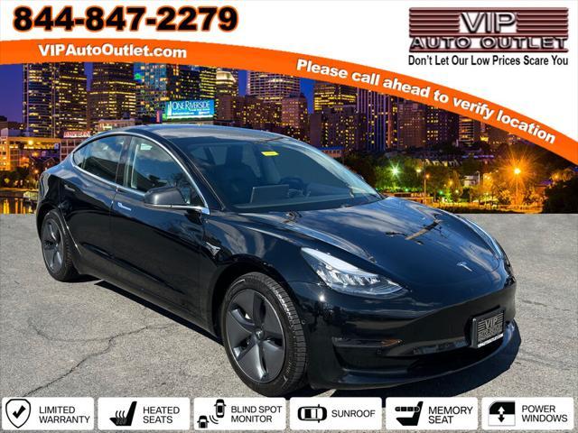 used 2019 Tesla Model 3 car, priced at $19,999