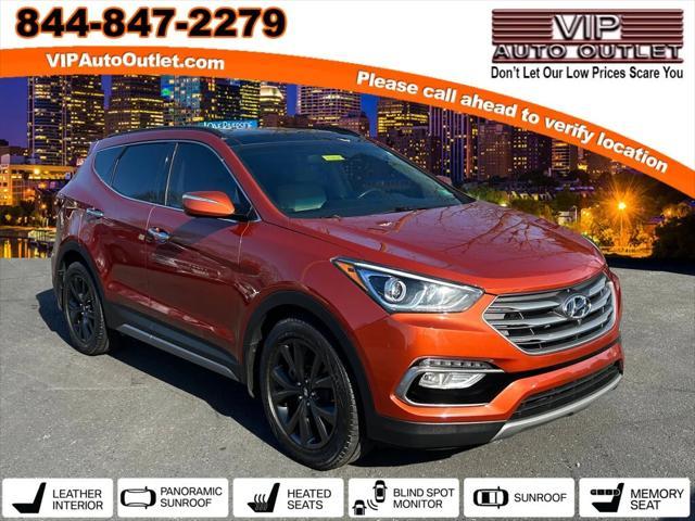 used 2017 Hyundai Santa Fe Sport car, priced at $13,500