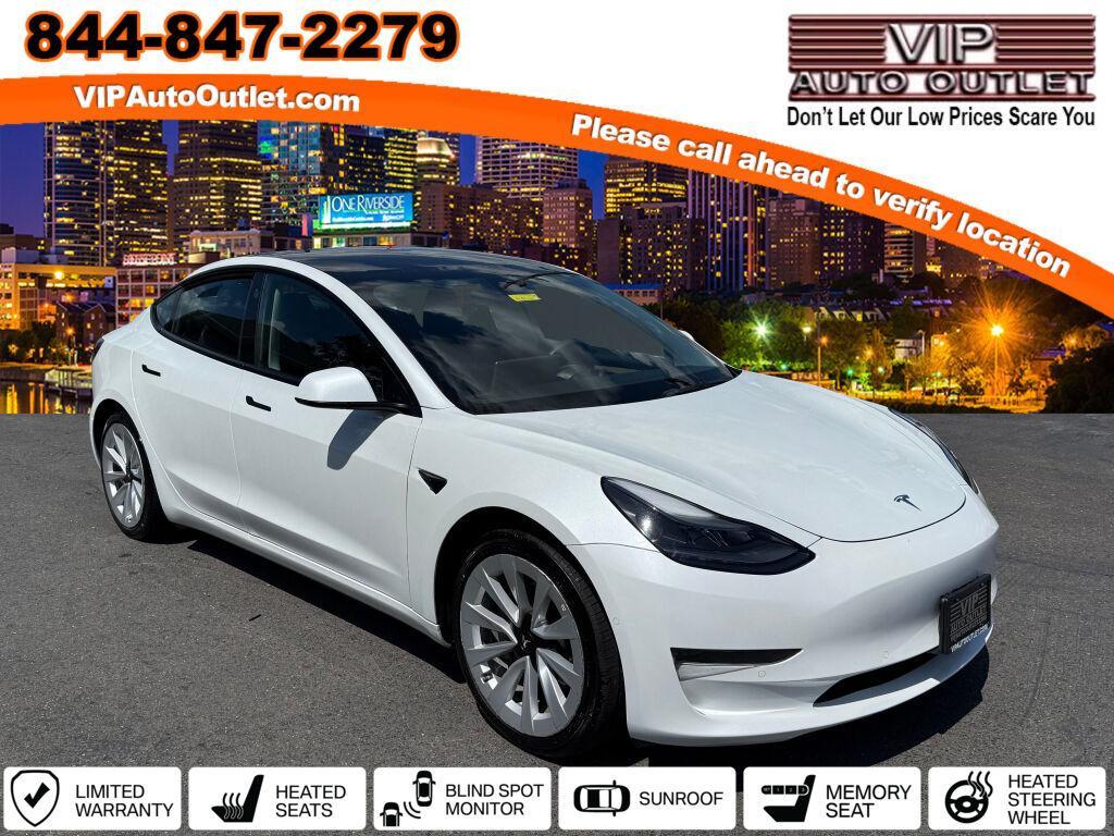 used 2022 Tesla Model 3 car, priced at $20,995
