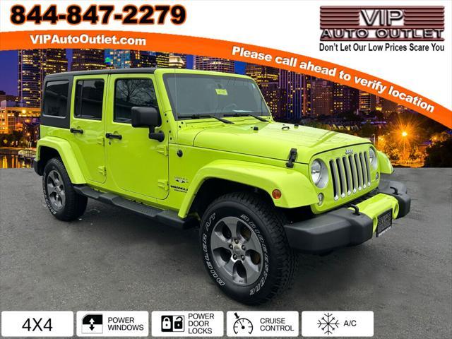 used 2016 Jeep Wrangler Unlimited car, priced at $24,899