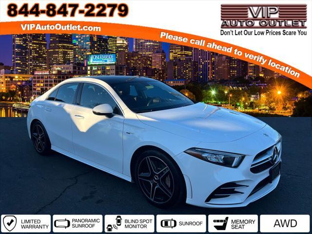 used 2021 Mercedes-Benz AMG A 35 car, priced at $37,999