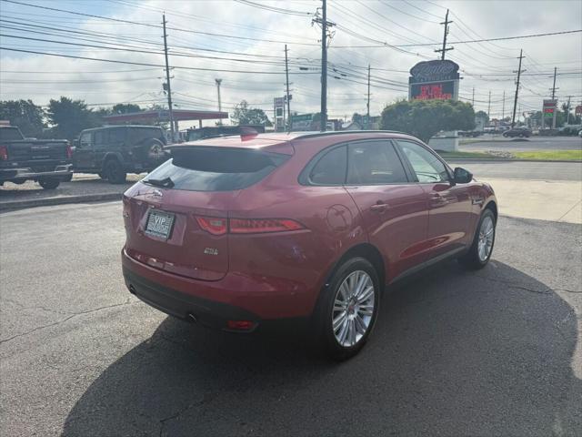 used 2018 Jaguar F-PACE car, priced at $16,995