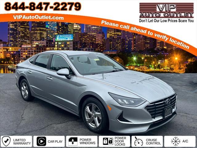 used 2021 Hyundai Sonata car, priced at $19,473