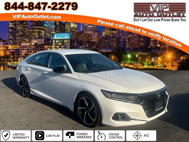 used 2022 Honda Accord car, priced at $27,999