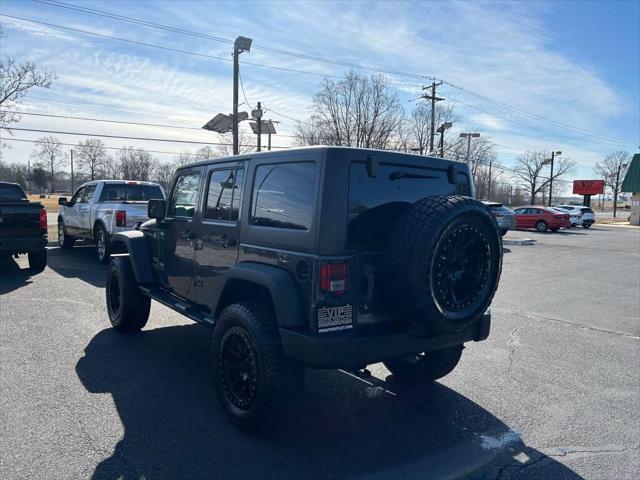 used 2016 Jeep Wrangler Unlimited car, priced at $17,500