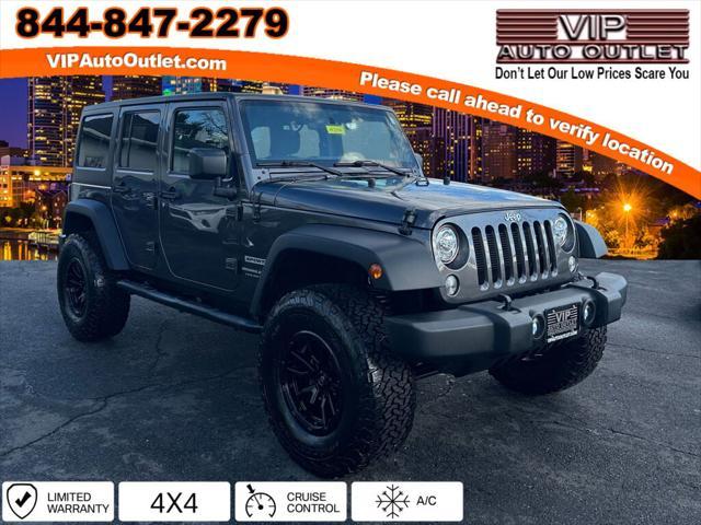 used 2018 Jeep Wrangler JK Unlimited car, priced at $26,899