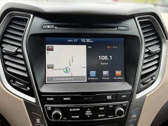 used 2017 Hyundai Santa Fe Sport car, priced at $19,973