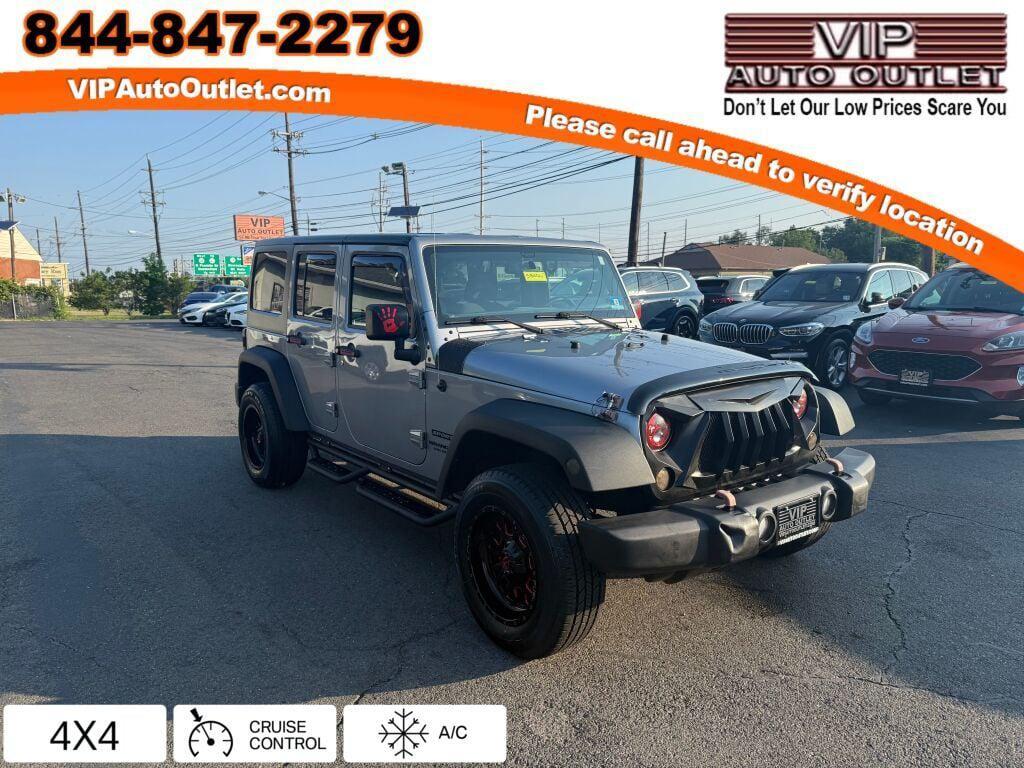 used 2016 Jeep Wrangler Unlimited car, priced at $17,395