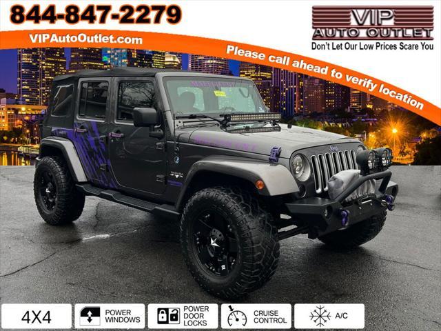 used 2016 Jeep Wrangler Unlimited car, priced at $17,500