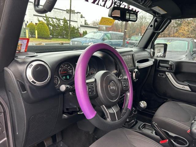 used 2016 Jeep Wrangler Unlimited car, priced at $19,500