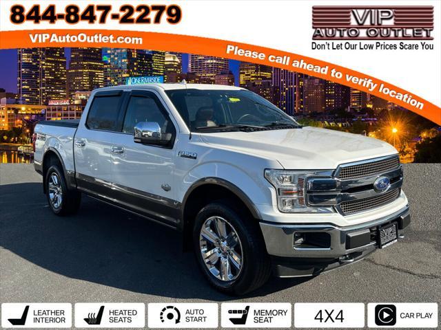 used 2018 Ford F-150 car, priced at $31,500