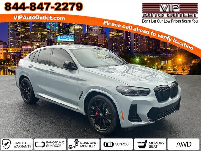 used 2022 BMW X4 car, priced at $46,921